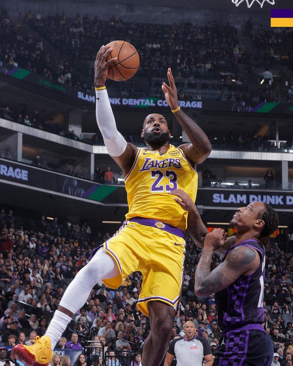 112-124！东契奇42+7+8难救主，詹姆斯22分，湖人不敌国王遭3连败